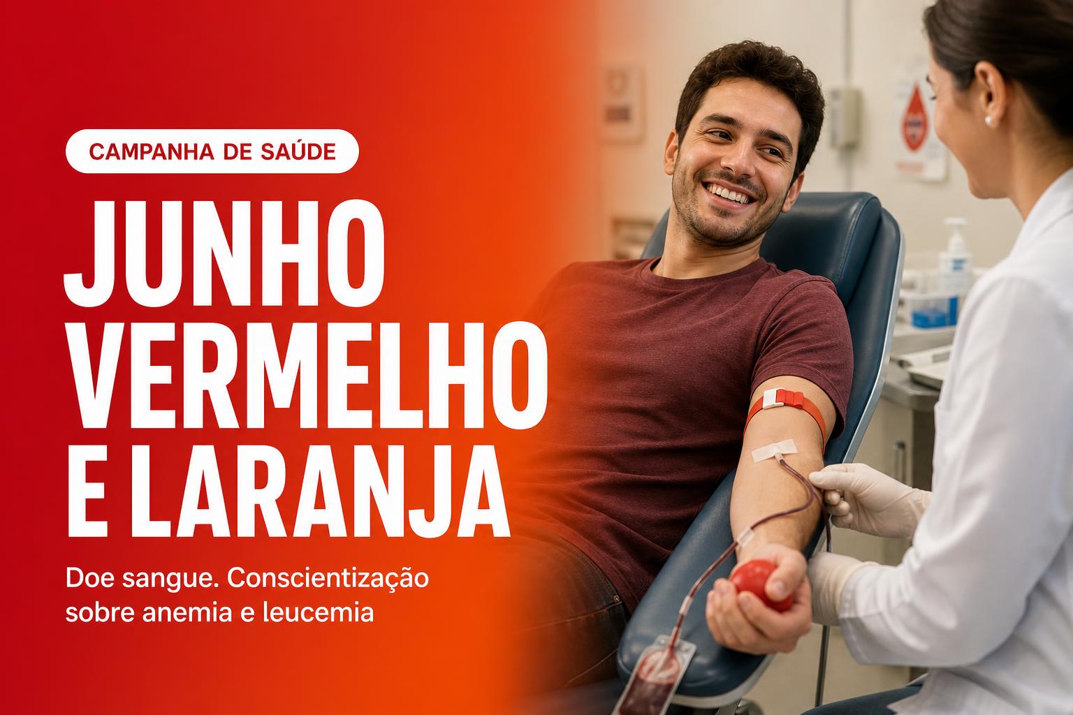 Junho Vermelho e Laranja